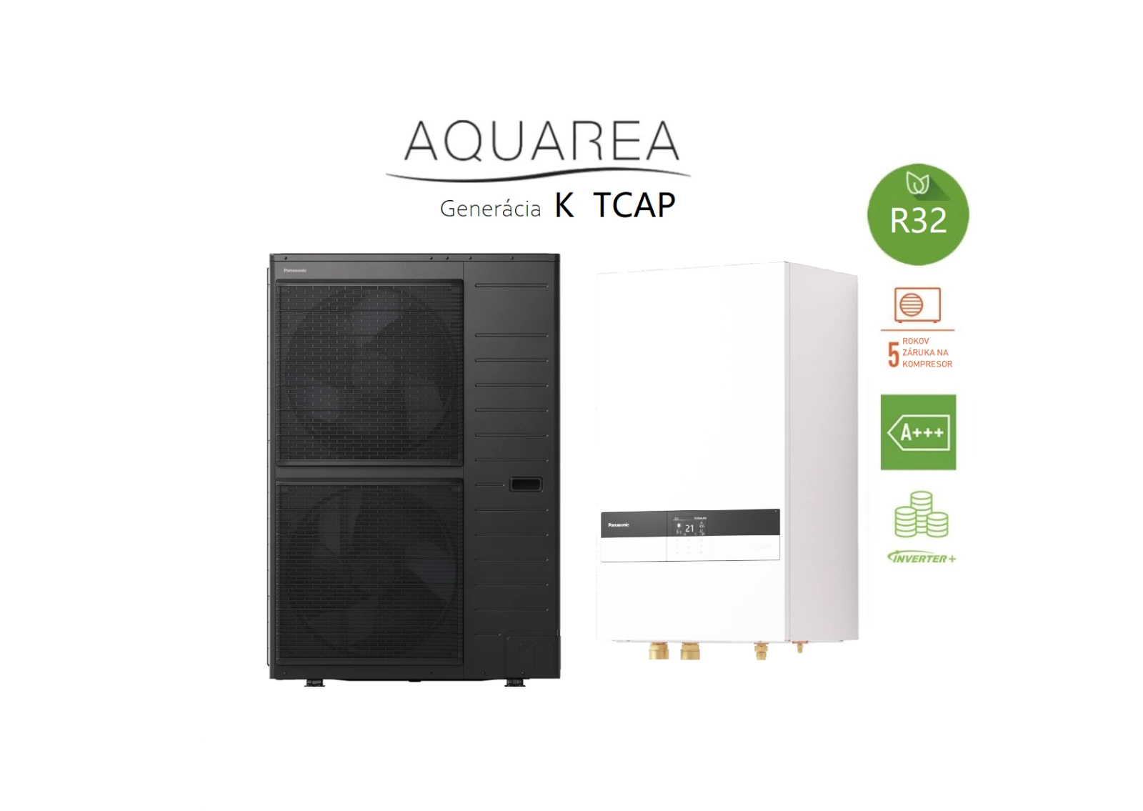 Tepelné čerpadlo Panasonic AQUAREA T-CAP - 12kW