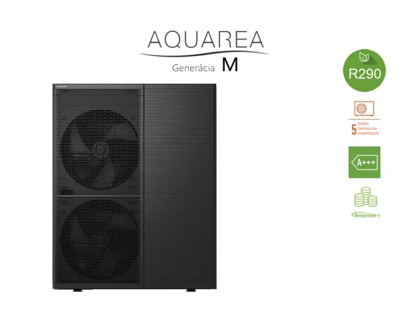 Tepelné čerpadlo Panasonic AQUAREA 9kW - generácia M