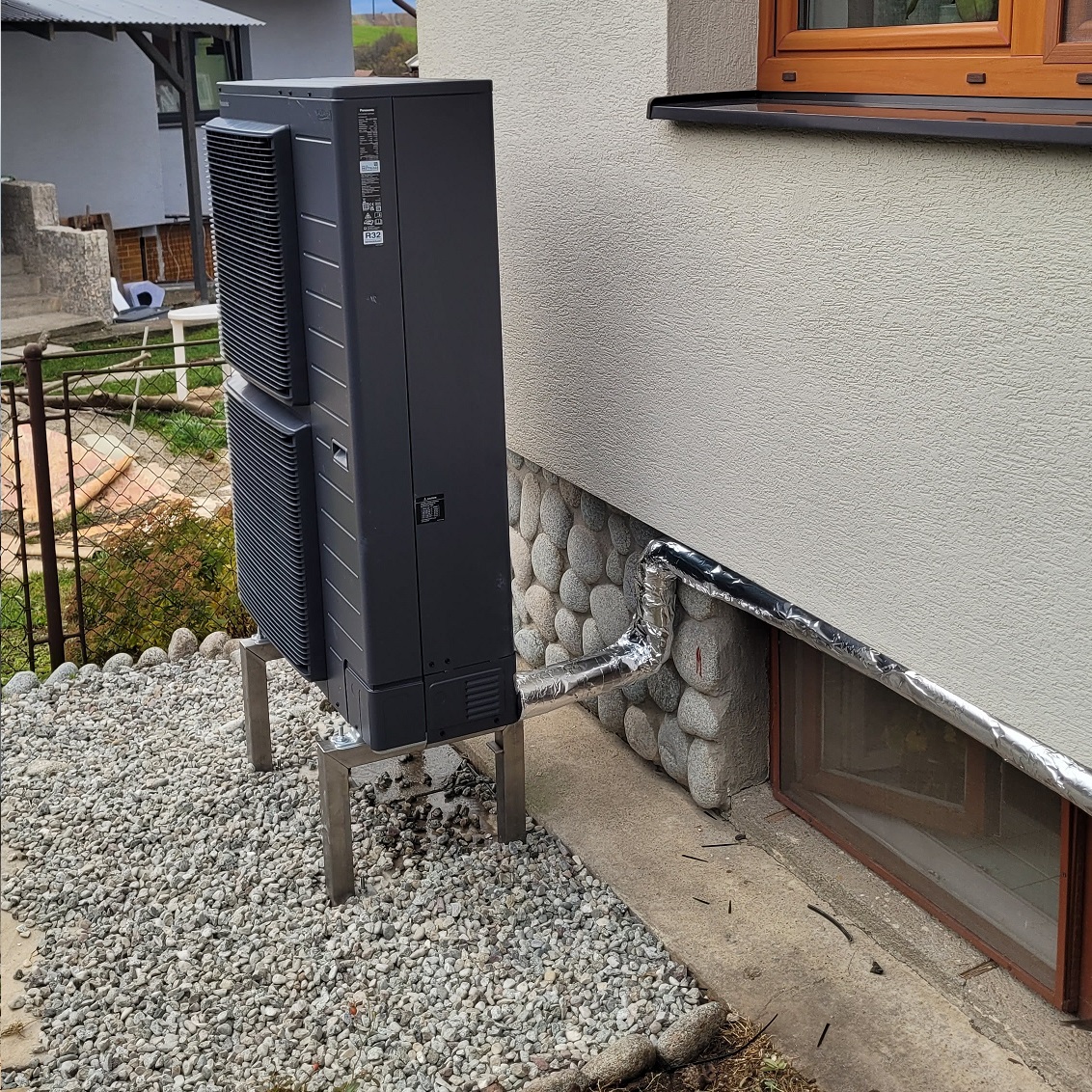 Inštalácia tepelného čerpadla Prvá Solárna